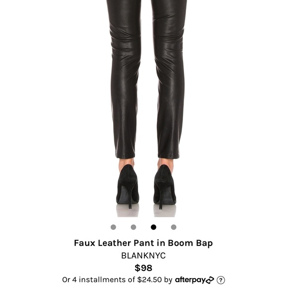 BLANKNYC Faux Leather Pant in Boom Bap
EUC - Picture 3 of 8